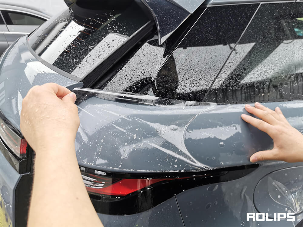 冬季貼車衣需要注意什么？剛貼完車衣下雪了怎么辦？（2）